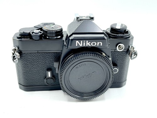 Black nikon slr - nikon, camera